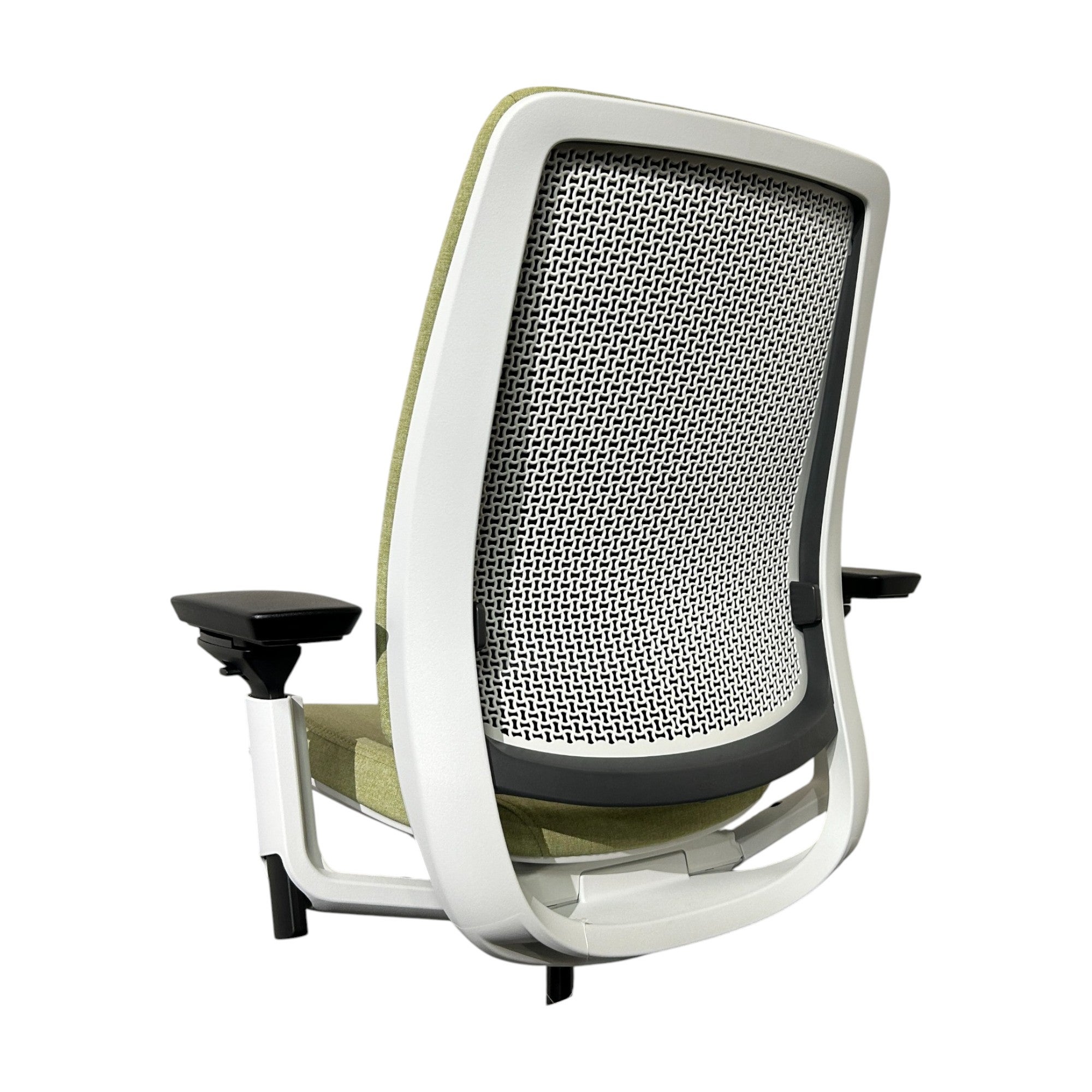 [レンタル] Steelcase オフィスチェア Series 2 ハイバック 可動肘 ランバーサポート グラス ホワイト 436UPHQSA - 13