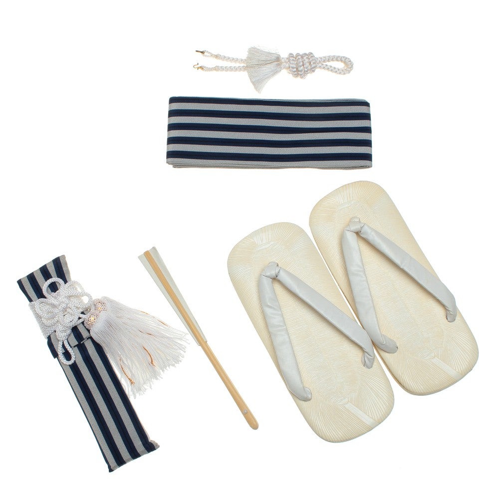 [レンタル] 七五三/節句 袴セット 5歳 男の子 梅柄 金彩の宅配レンタル - 3