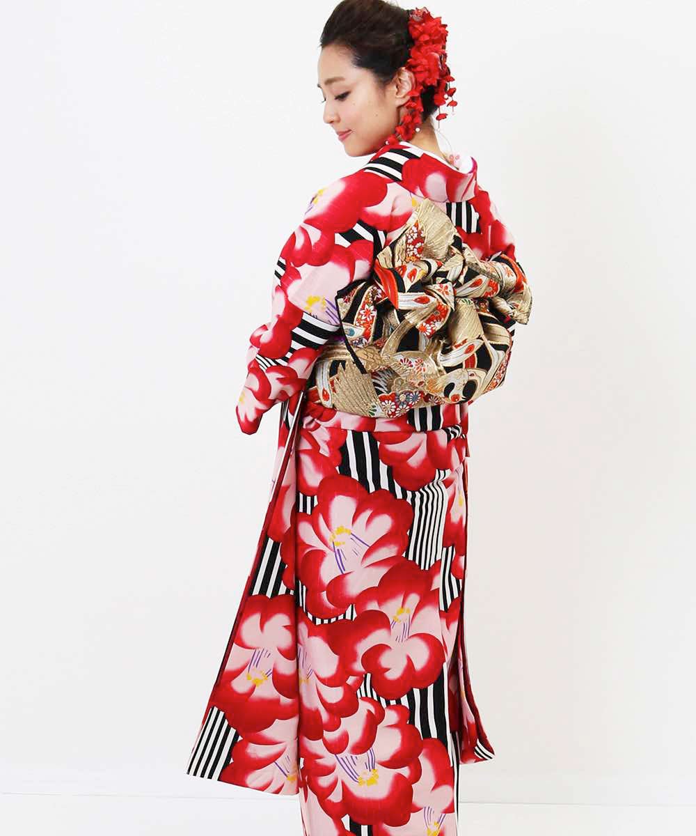 [レンタル] 【対応身長148-168cm】レンタル振袖フルセット-764の宅配レンタル - 13