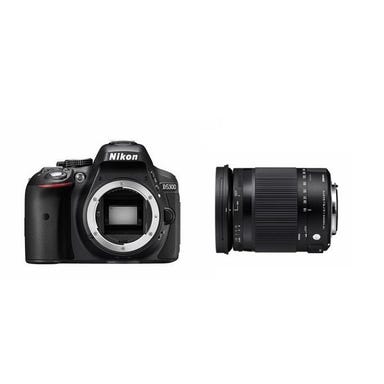 ニコン D5300とシグマの便利ズームレンズ(18-300mm)のセット 一眼レフ