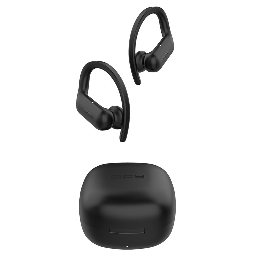 [レンタル] QCY T6 スポーツ型 ワイヤレスイヤホン ブラック