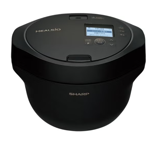 [レンタル] 【長期利用向け】[新品]シャープ ヘルシオ ホットクック KN-HW16H 2〜4人用 1.6L容量 ブラック