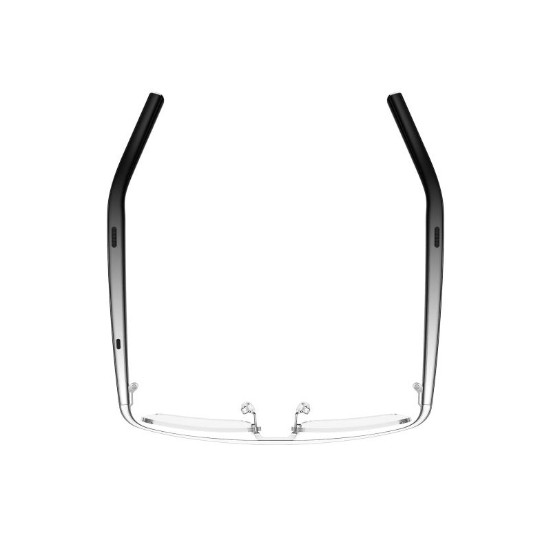 [レンタル] HUAWEI Eyewear 2 シルバー スピーカー内蔵アイウェア ウェリントン型ハーフリム LFT-G00 - 3