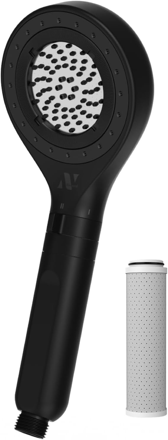 [レンタル] 【増圧版】Noend オーガニックファインバブルシャワーヘッド ブラック