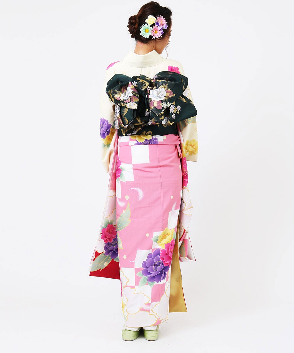 [レンタル] 【対応身長155-170cm】レンタル振袖フルセット-478の宅配レンタル - 3