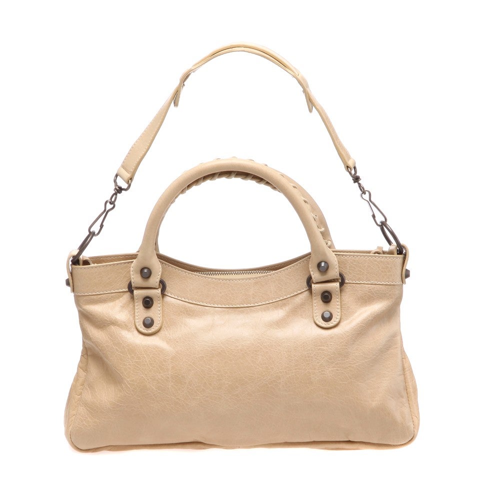 [レンタル] レディース バレンシアガ ファースト CLASSIC FIRST レザー ハンドバッグ - 20