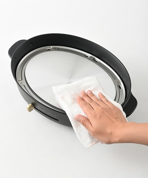 [レンタル] ブルーノ オーバルホットプレート BOE053 本体 プレート3種(たこ焼き/深鍋/平面) - 10