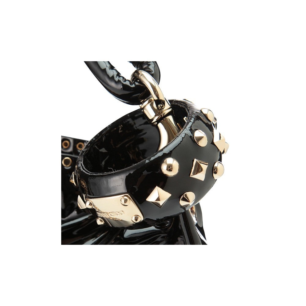 [レンタル] レディース ジミー・チュウ パテントレザー ショルダーバッグ - 3