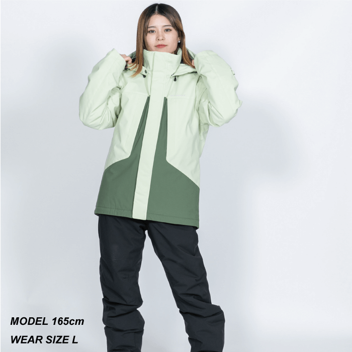 [レンタル] オンヨネ(ONYONE) UNISEX SUIT 男女兼用 スキー・スノボウェア ONS96510 M.GREENxBLACKの宅配レンタル - 3