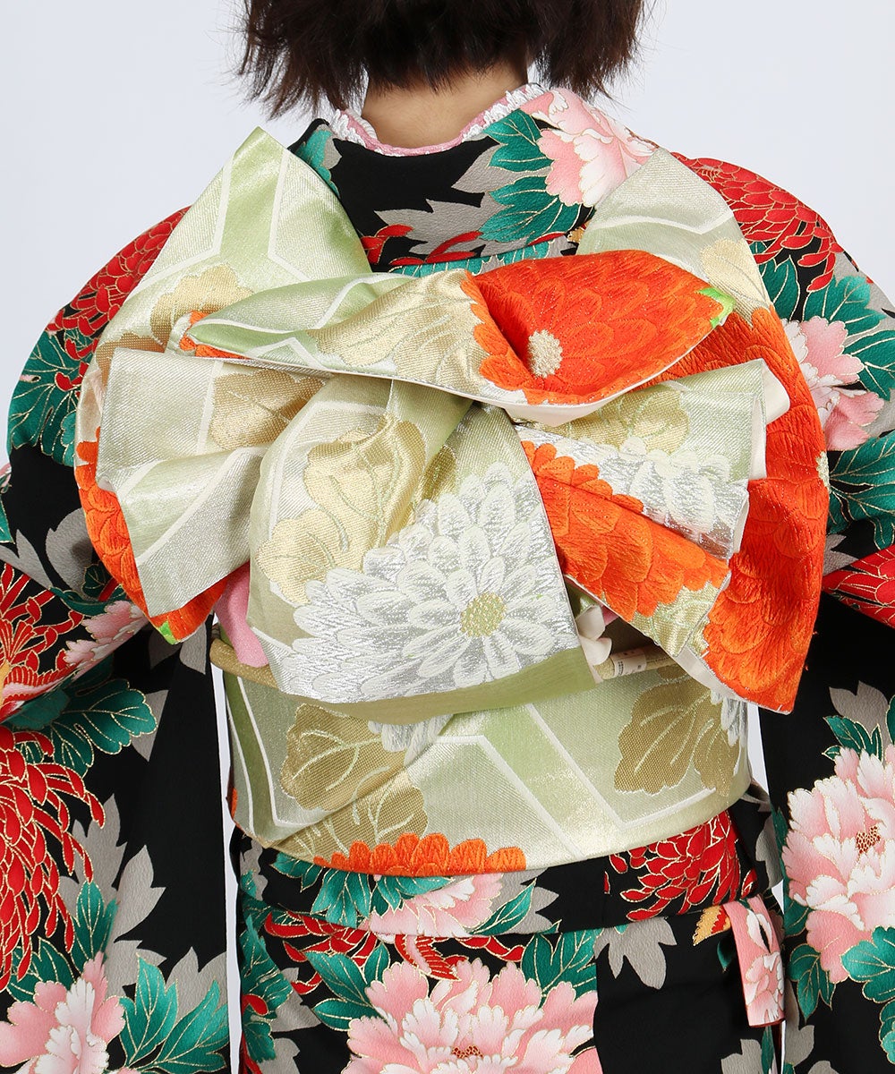 [レンタル] 【対応身長155-170cm】レンタル振袖フルセット-614の宅配レンタル - 11