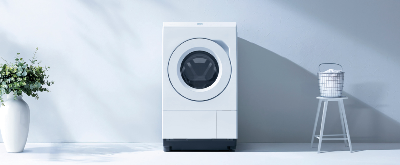 パナソニック ドラム式洗濯乾燥機 11kg 左開き 2021年製 レンタル] パナソニック 【左開き】洗濯12kg/乾燥6kg ななめドラム式