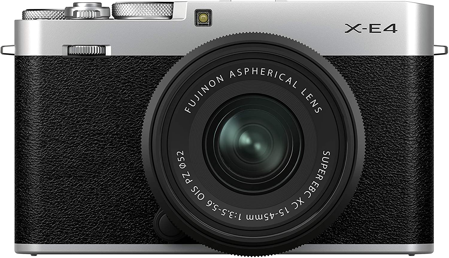富士フイルム X-E4 XC15-45mmレンズキット ミラーレス一眼 シルバー