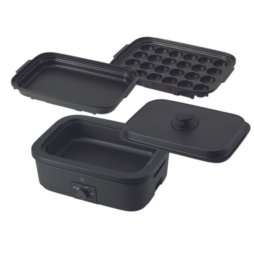 象印 EJ-DE30BA デイリーコンパクトプレート ブラック