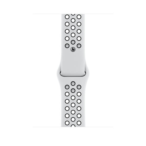 [レンタル] Apple Watch Nike Series 6 GPS 44mm シルバーアルミニウムケースブラック/ボルトスポーツバンド - 3