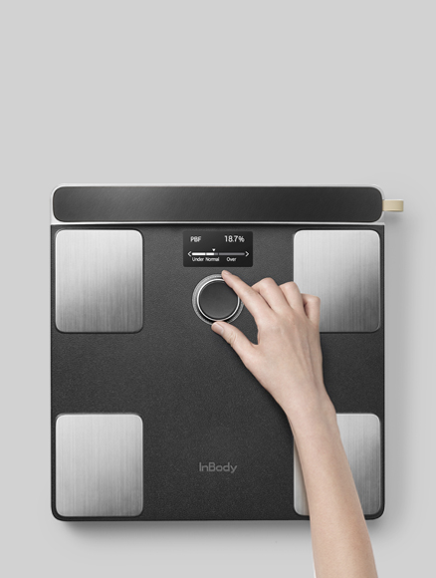 InBodyDial H40 本体アップ ダイヤル操作 ブラック - 4