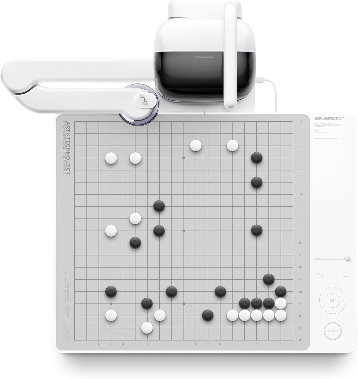 レンタル] SenseRobot (センスロボット) RG2W-J AI囲碁ロボット