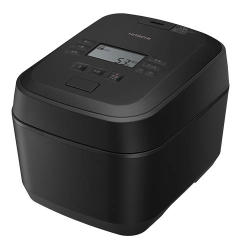 [レンタル] [5.5合炊き] 日立 ふっくら御膳 RZ-V100KM 沸騰鉄釜 圧力＆スチームIHジャー炊飯器 - 2