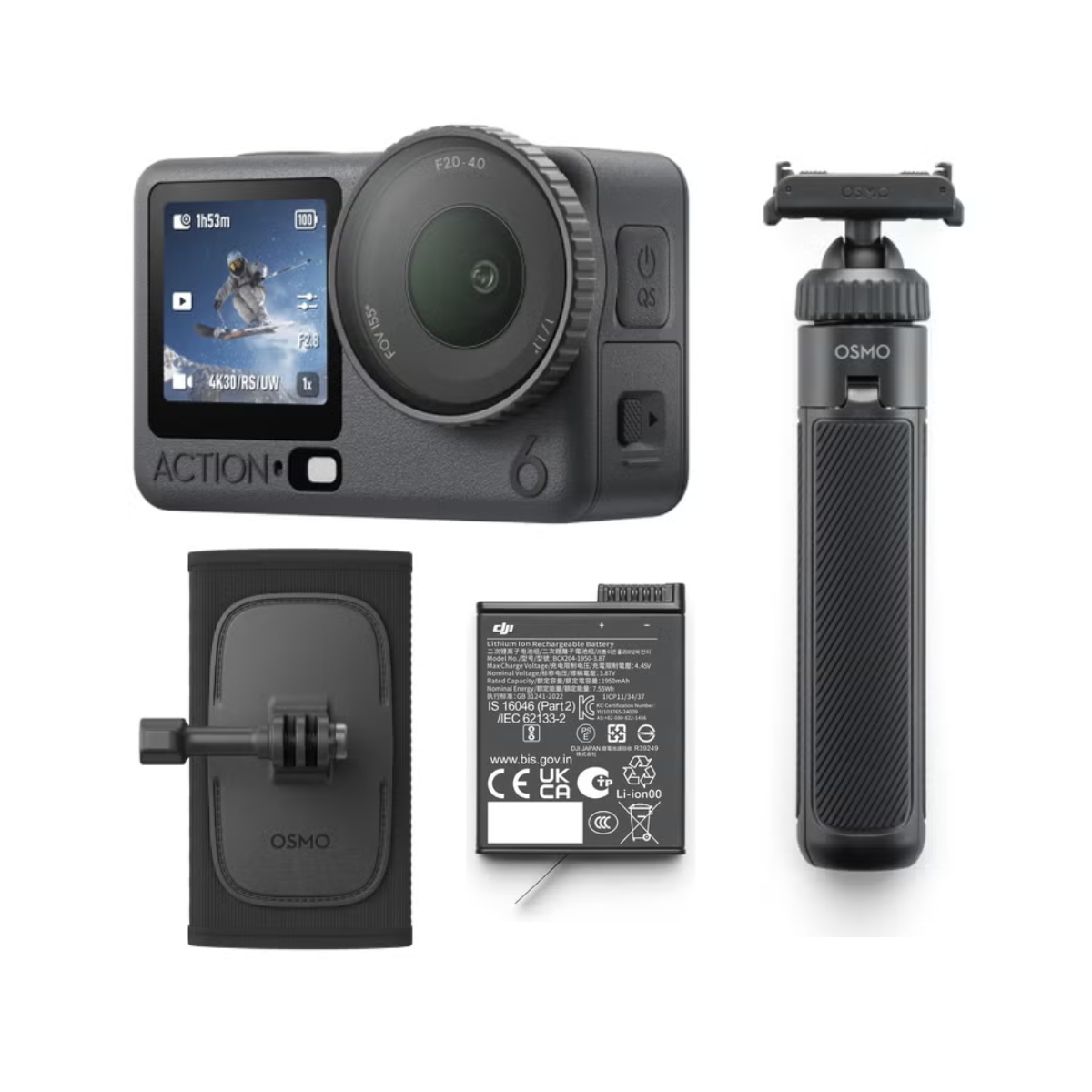 [レンタル] DJI Osmo Action 6 ハイキングコンボ