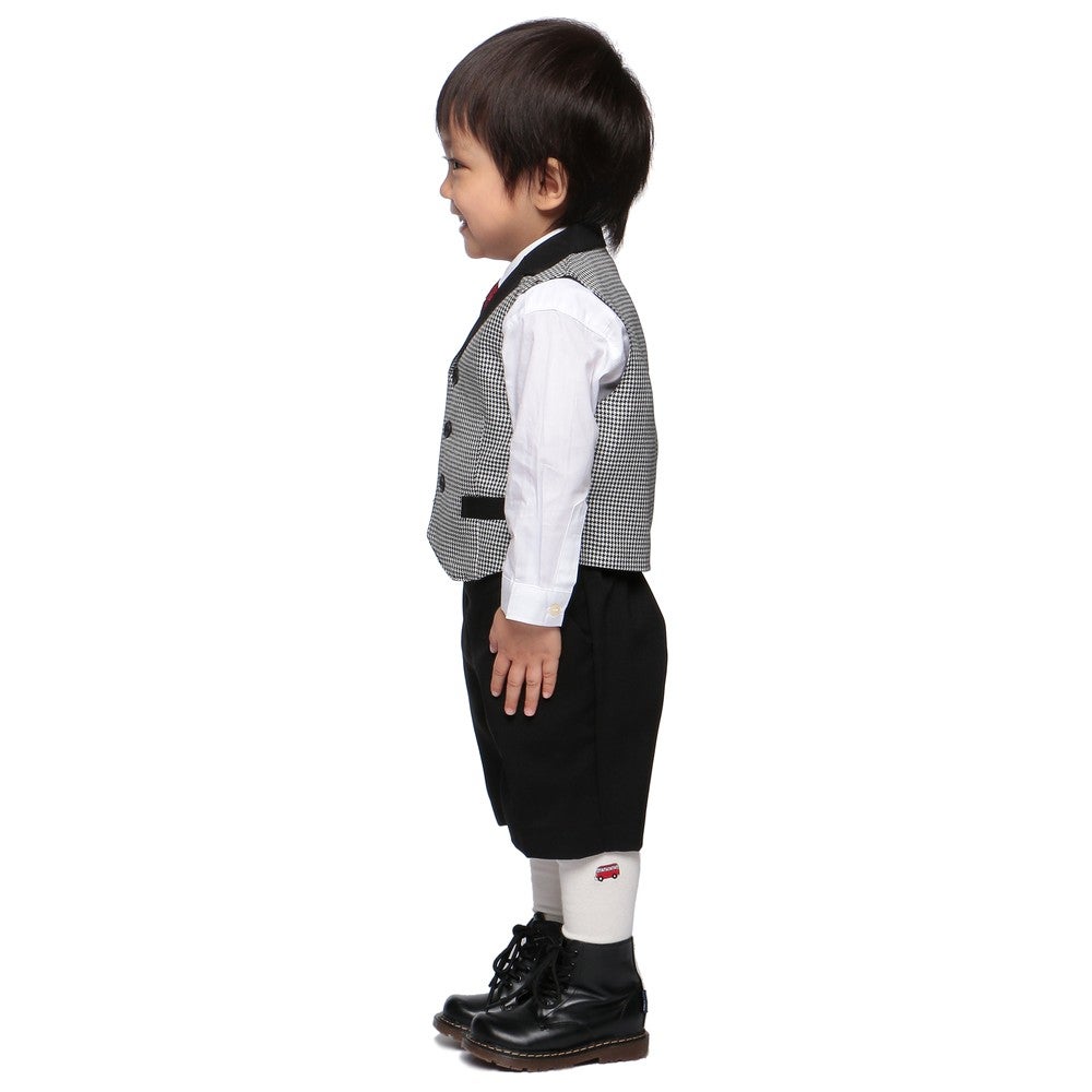 [レンタル] メンズ 【ベビー】Rocky MOUSE チェックベスト フォーマルスーツの宅配レンタル - 3