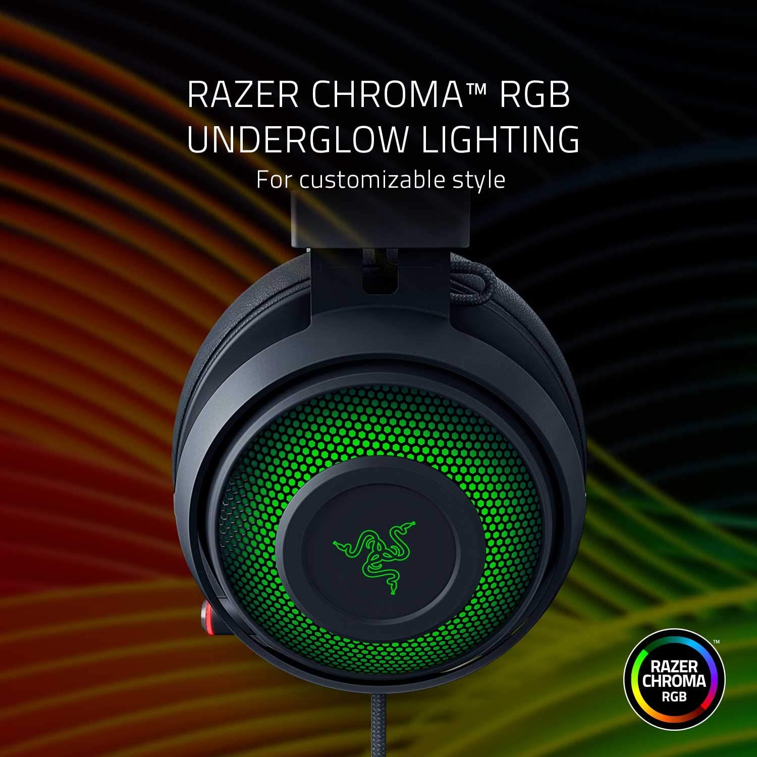 [レンタル] Razer Kraken Ultimate 7.1 ゲーミングヘッドセット - 3