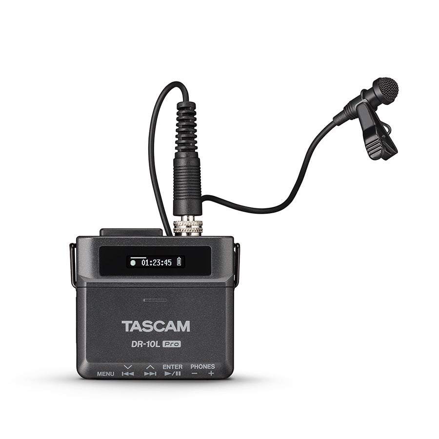 【美品｜マイクおまけ】TASCAM（タスカム）DR-10L ピンマイクレコーダー DR-10L | ピンマイク付き小型オーディオレコーダー | TASCAM (日本)