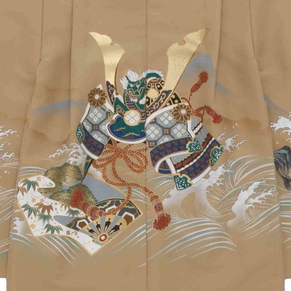 [レンタル] 七五三/節句 袴セット 5歳 男の子 兜 大波の宅配レンタル - 2