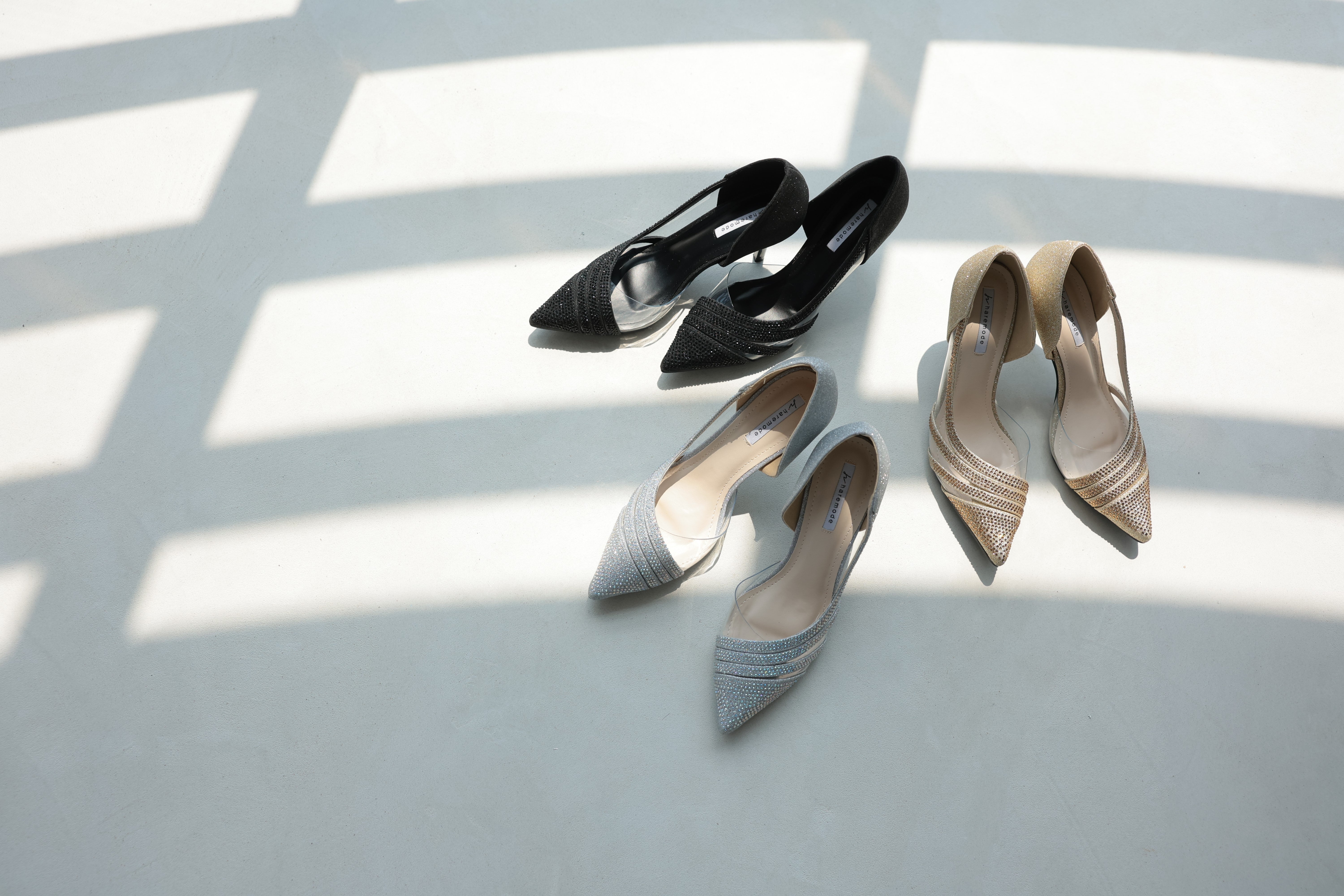 [レンタル] アートマリー グリッターディアゴナルラインパンプス ゴールドの宅配レンタル - 7