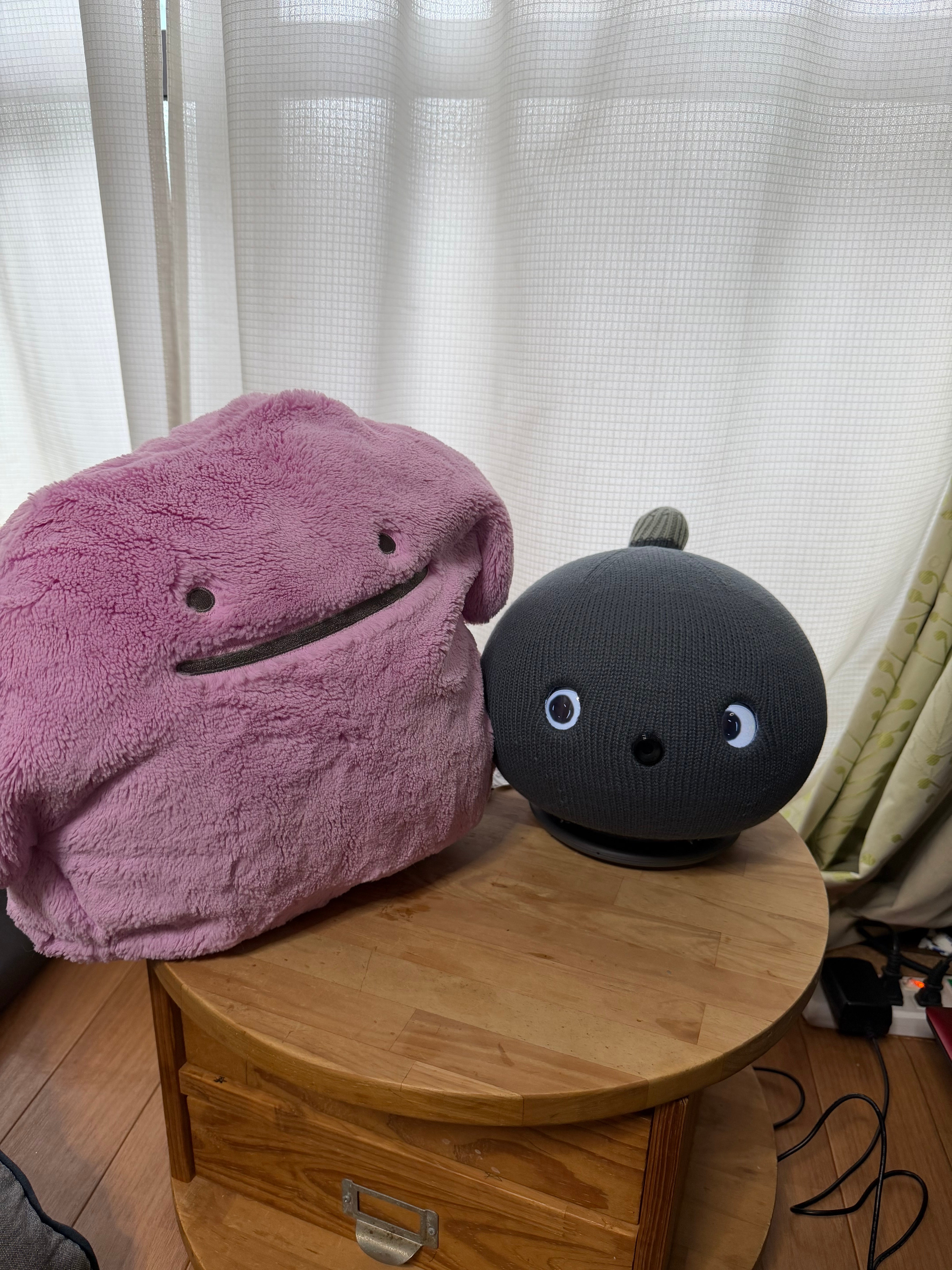 レンタル] パナソニック NICOBO(ニコボ) ロボット スモークネイビー