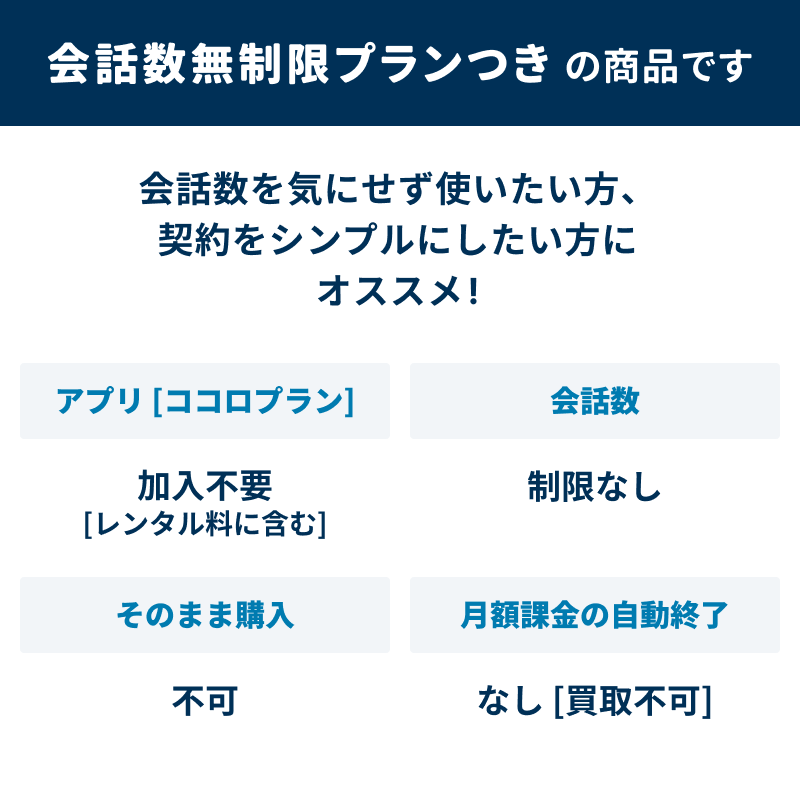 [レンタル] [会話回数無制限プラン付き] シャープ 会話ロボット ポケとも - 2
