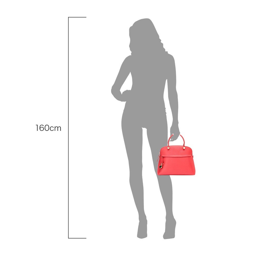 [レンタル] レディース フルラ パイパー ドームシルエット ハンドバッグ - 11