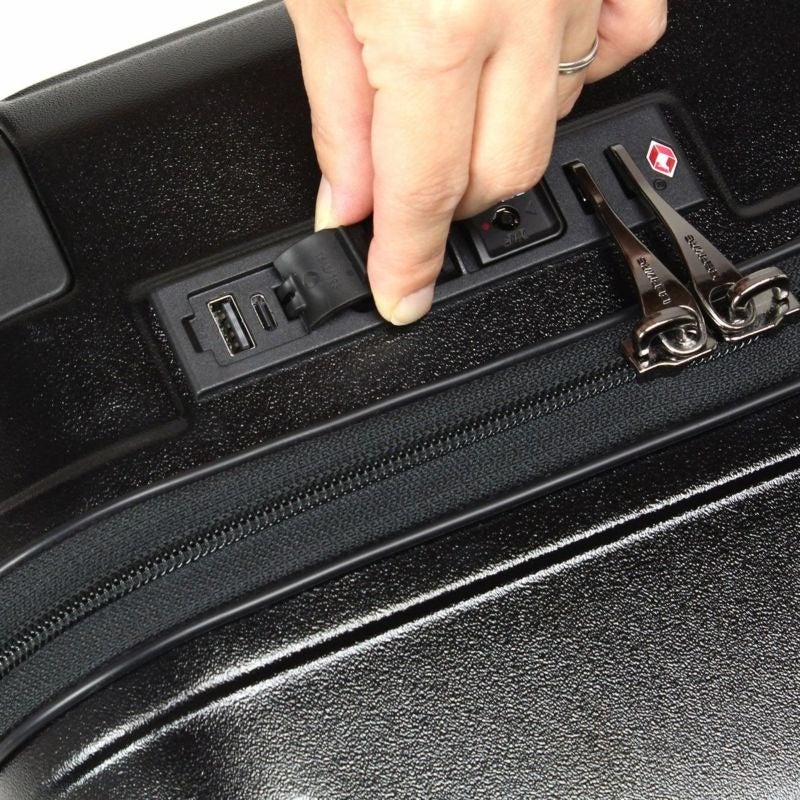 [レンタル] [1-3泊向けサイズ]BERMAS HERITAGE No.60496 37L ハードスーツケース ブラックの宅配レンタル - 14