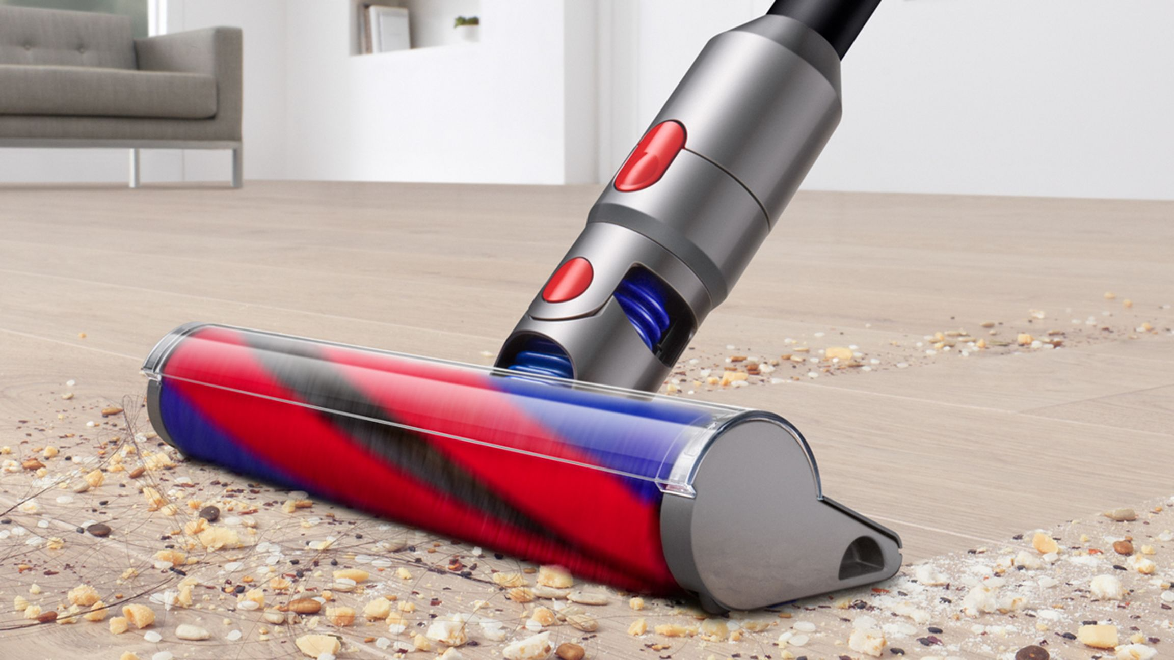 [レンタル] Dyson(ダイソン) V8 Slim Fluffy Extra SV10K EXT BU - 2