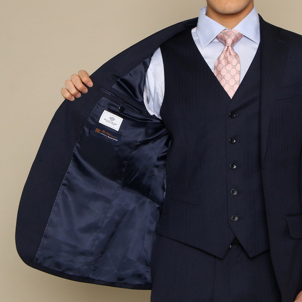 [レンタル] ビームス メンズ スリーピーススーツ(ジャケット+ベスト+パンツ)の宅配レンタル - 4