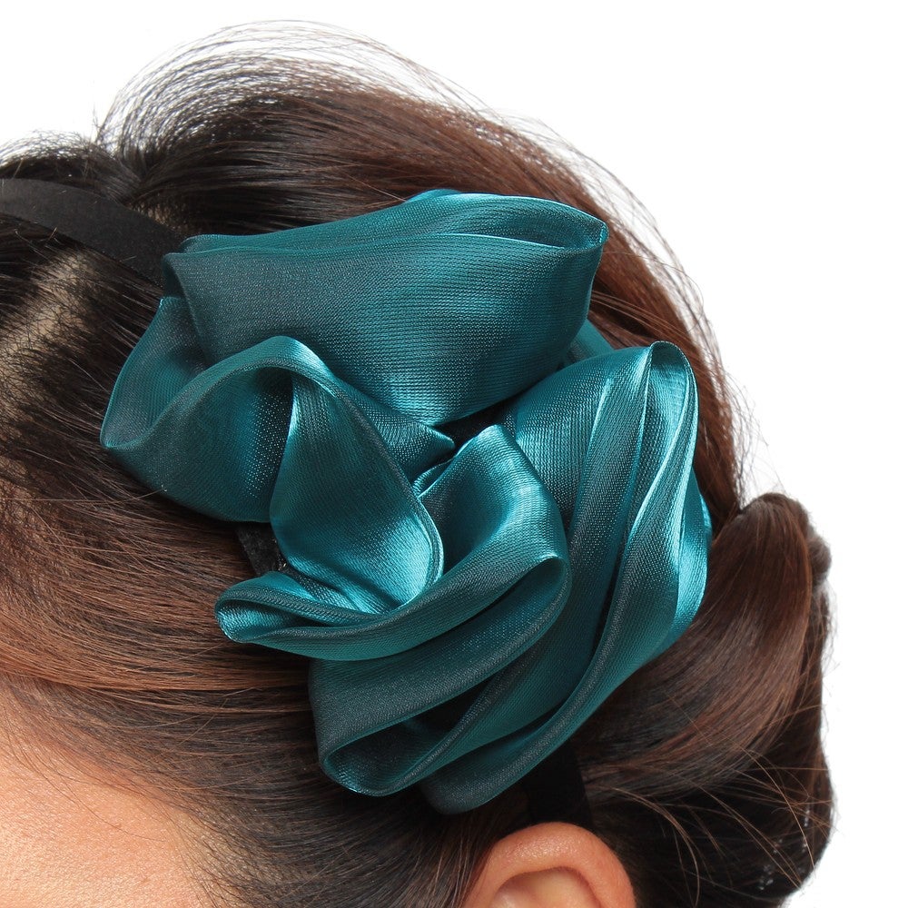 [レンタル] レディース ふんわり艶やかフラワー パーティ ヘアアクセサリー カチューシャの宅配レンタル - 6