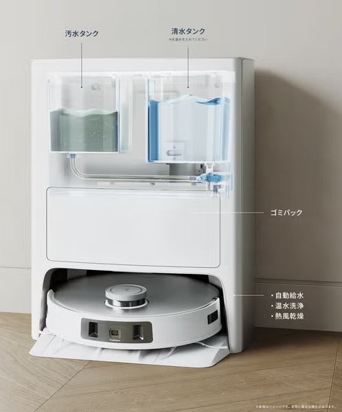 レンタル] ECOVACS DEEBOT T20 OMNI ロボット掃除機 - Rentio[レンティオ]