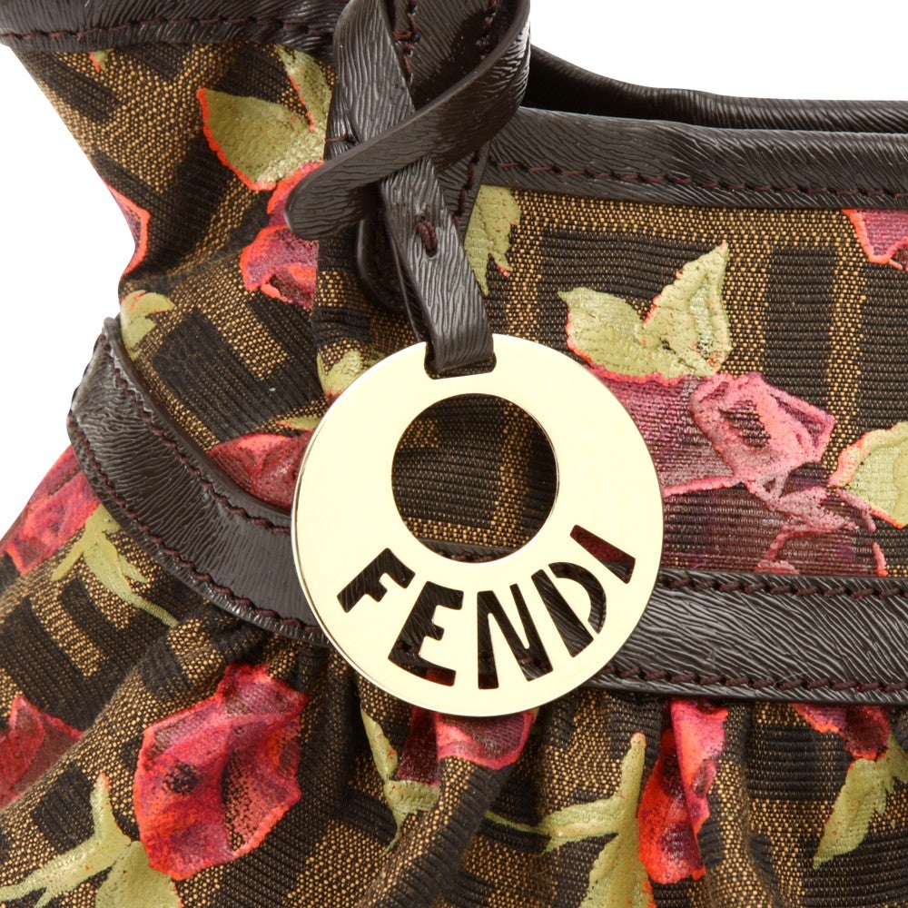 [レンタル] レディース フェンディ キャンバス レザー ハンドバッグ - 3