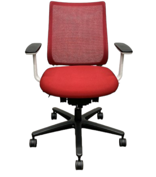 [レンタル] コクヨ ミトラ ミドルバック メッシュタイプ 固定肘 CRS-G2900E1 オフィスチェア - 2