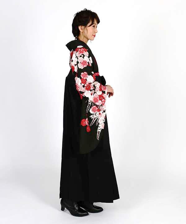 [レンタル] 【対応身長 157cm～165cm】卒業式 袴 レンタル フルセット 女性 袴セット-908の宅配レンタル - 15