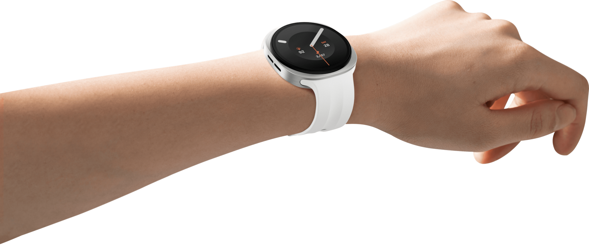 サムスン(Samsung) Galaxy Watch9 (Bluetooth, 44 mm) 着用イメージ 手元アップ - 20