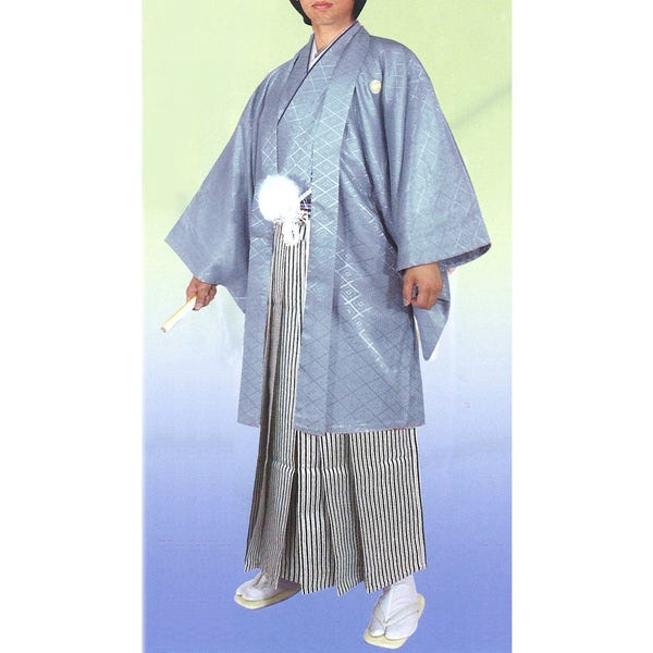 [レンタル] 男性袴セット(着物、羽織、袴、和装小物一式)の宅配レンタル - 14