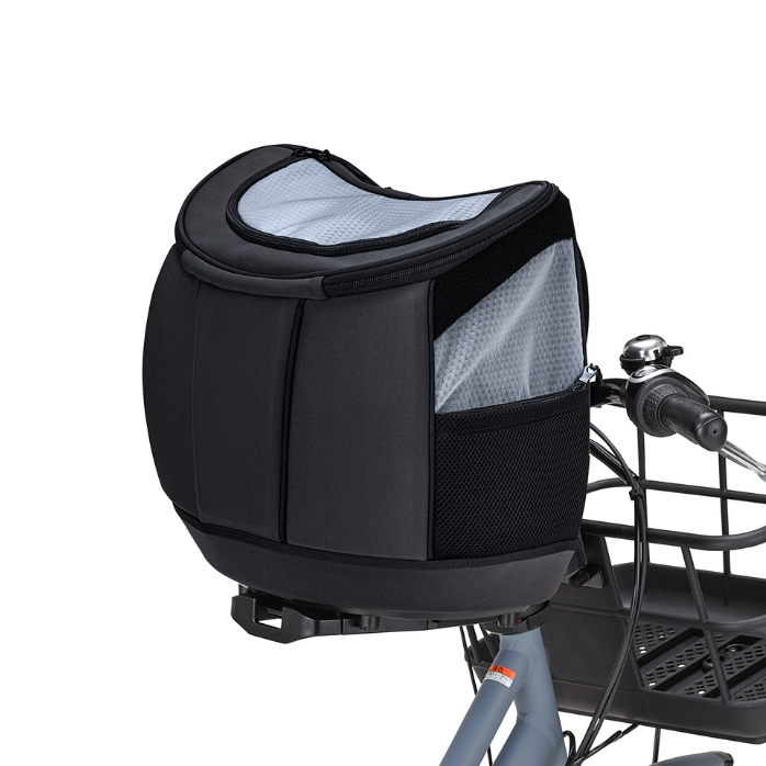 [レンタル] OGK buddiQ 自転車用ペットリュック ハグバディー PET-012 チャコールブラック