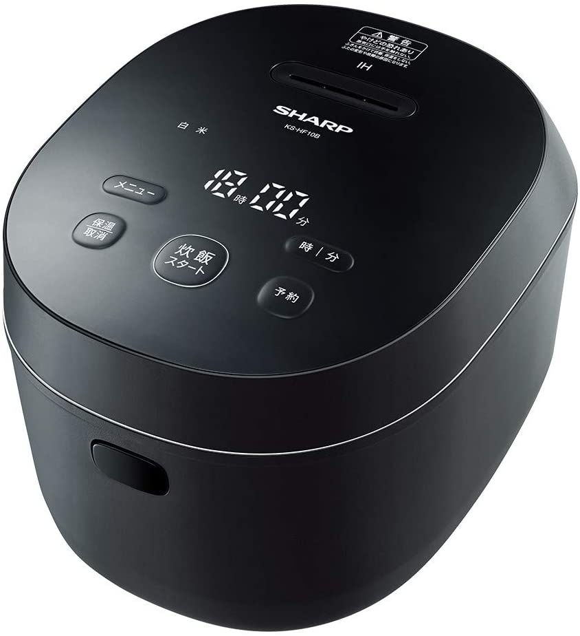 [レンタル] SHARP IHジャー炊飯器 PLAINLYシリーズ KS-HF10B (1～5.5合炊き) - 1
