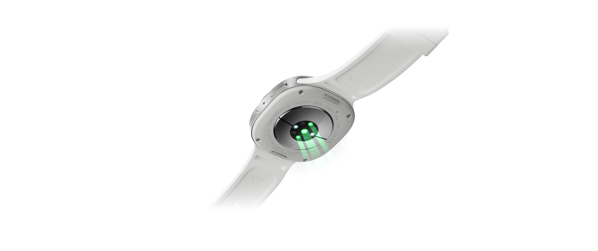サムスン(Samsung) Galaxy Watch9 (Bluetooth, 44 mm) 背面 健康センサー - 21