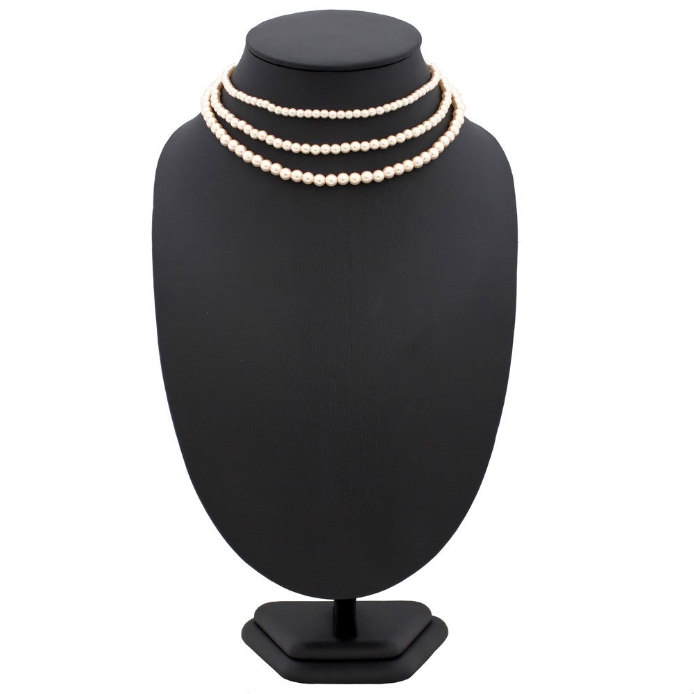 [レンタル] f-mode 3連パールネックレスの宅配レンタル - 7