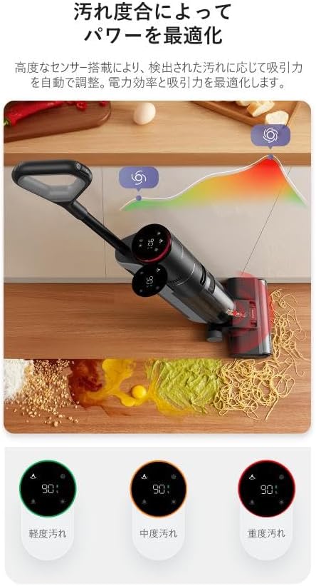 [レンタル] Dreame（ドリーミー） H12 Pro HHR25A コードレス水拭きスティッククリーナー - 2