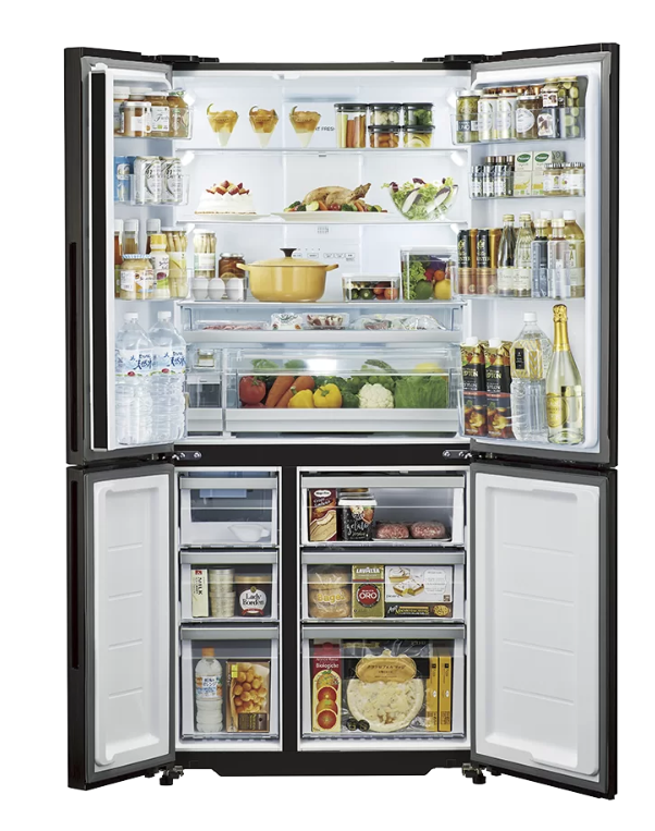 [レンタル] [512L][ファミリー向け][観音開き]アクア AQR-TZ51P 冷凍冷蔵庫 - 3