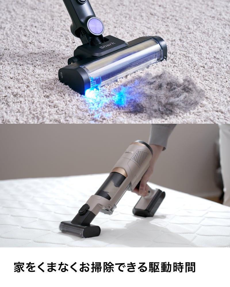 [レンタル] Shark PowerClean 360 コードレススティッククリーナー IW4171J ライトコッパー - 19