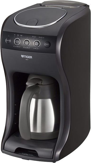 タイガー コーヒーメーカー 4杯用 真空 ステンレス サーバー バーミリオン カフェバリエ ACT-B040-TS