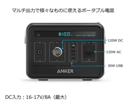 [レンタル] Anker PowerHouse A1701511 ポータブル電源(434Wh / 120,600mAh) - 2