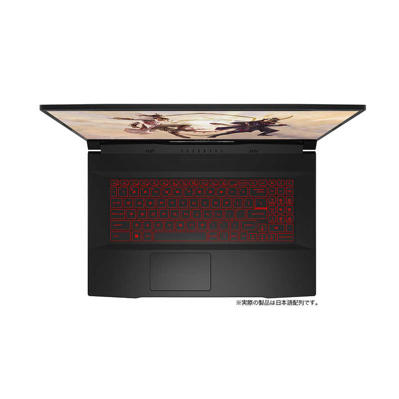 [レンタル] MSI(エムエスアイ)Katana-GF76(Core i7-12700H/GeForce RTX 3070Ti/17.3型/16GB DDR4/1TB M.2 NVMe SSD/144Hz) ゲーミングノートパソコン - 3